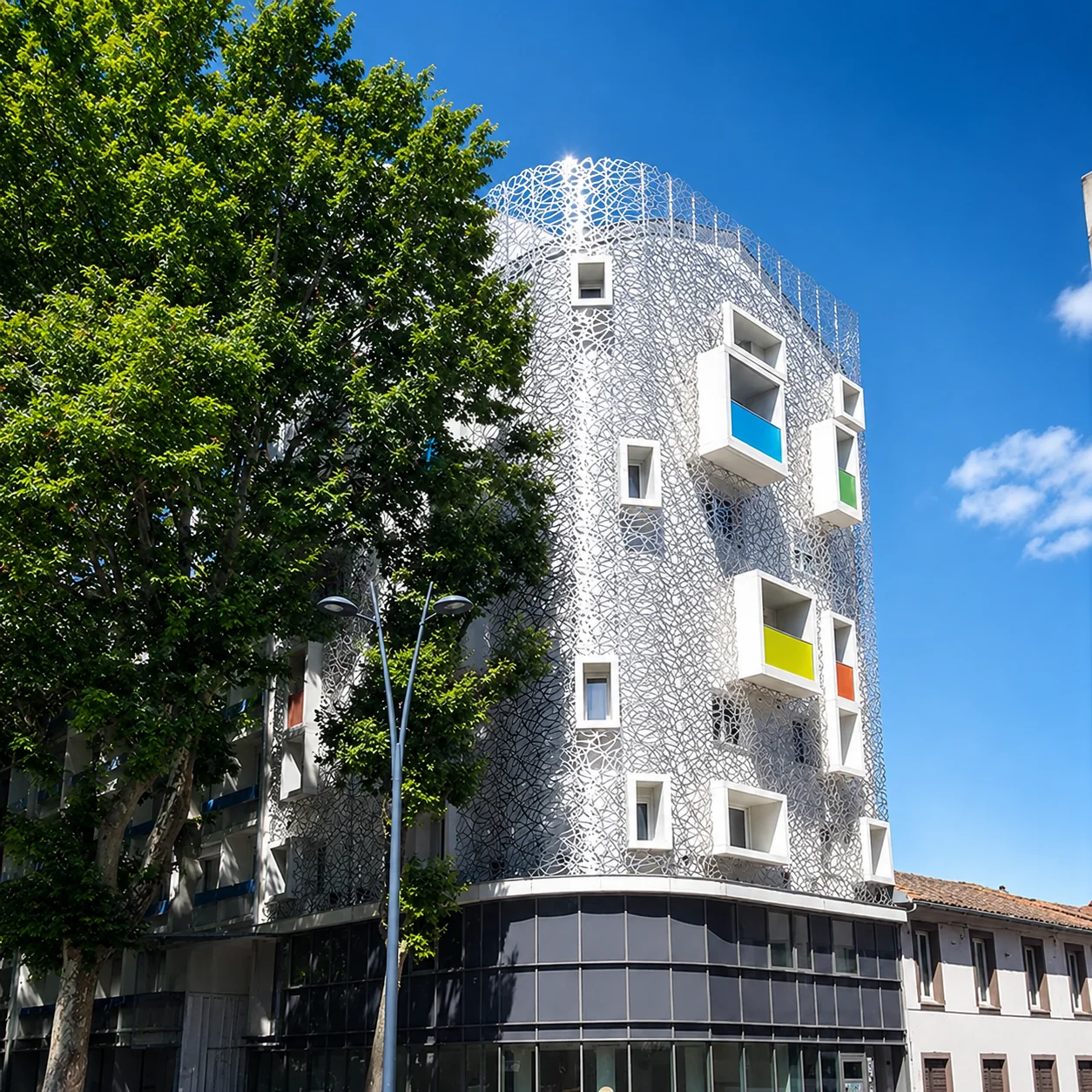 Utopie student residence after development